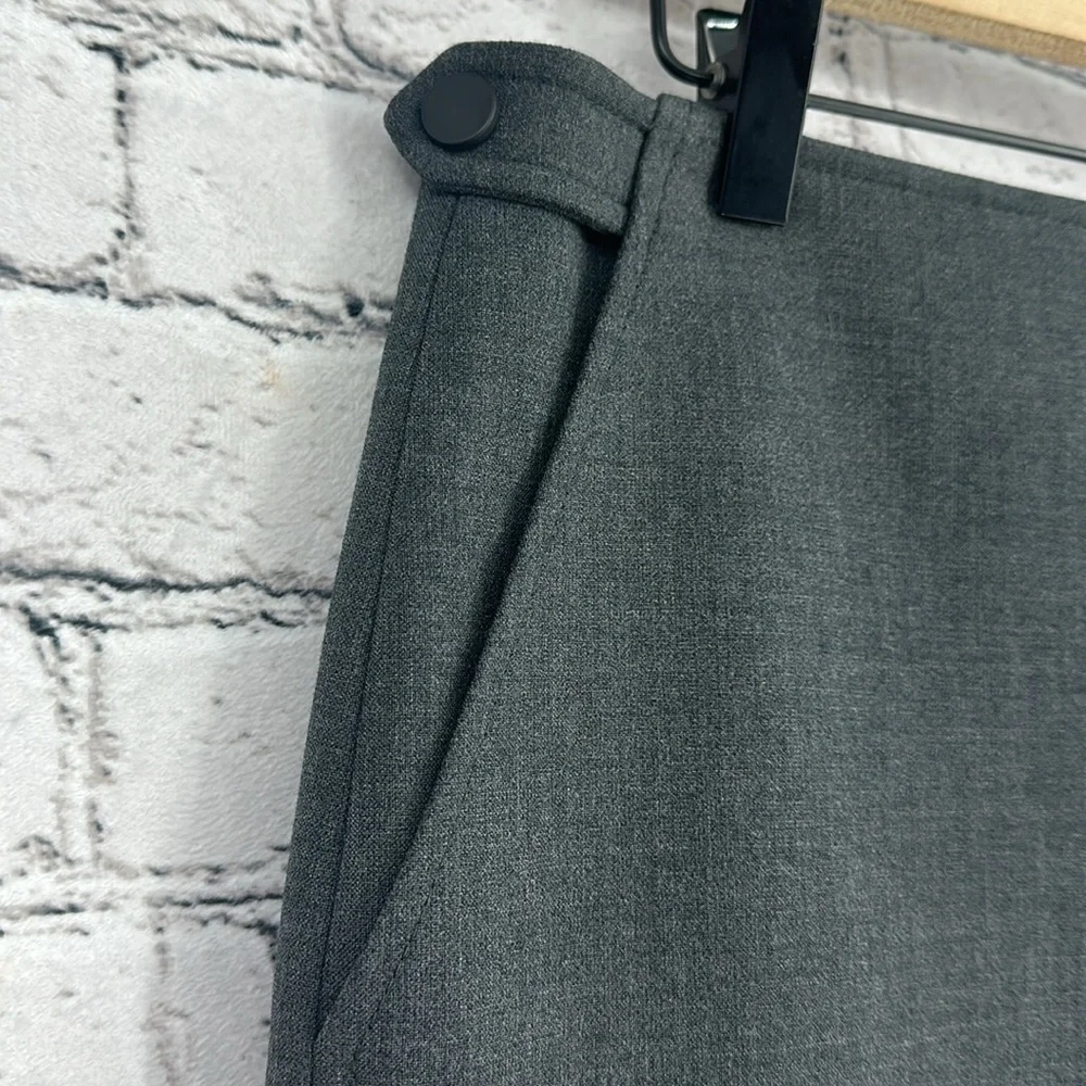 GERARD DAREL Pencil Skirt 40 Charcoal Gray NWOT